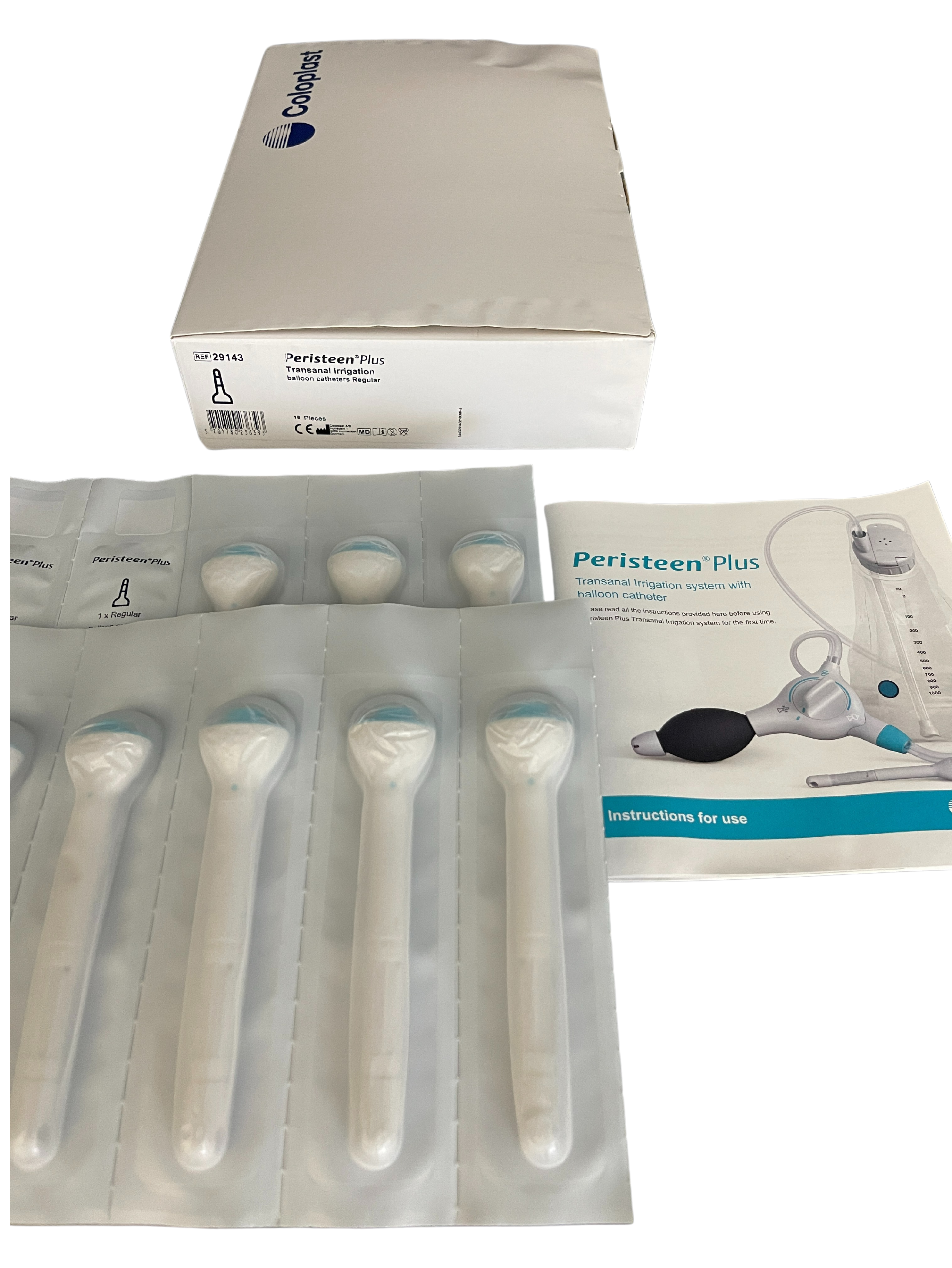 Coloplast | Peristeen Plus Balloon Catheter, Box of 15 - All Sizes