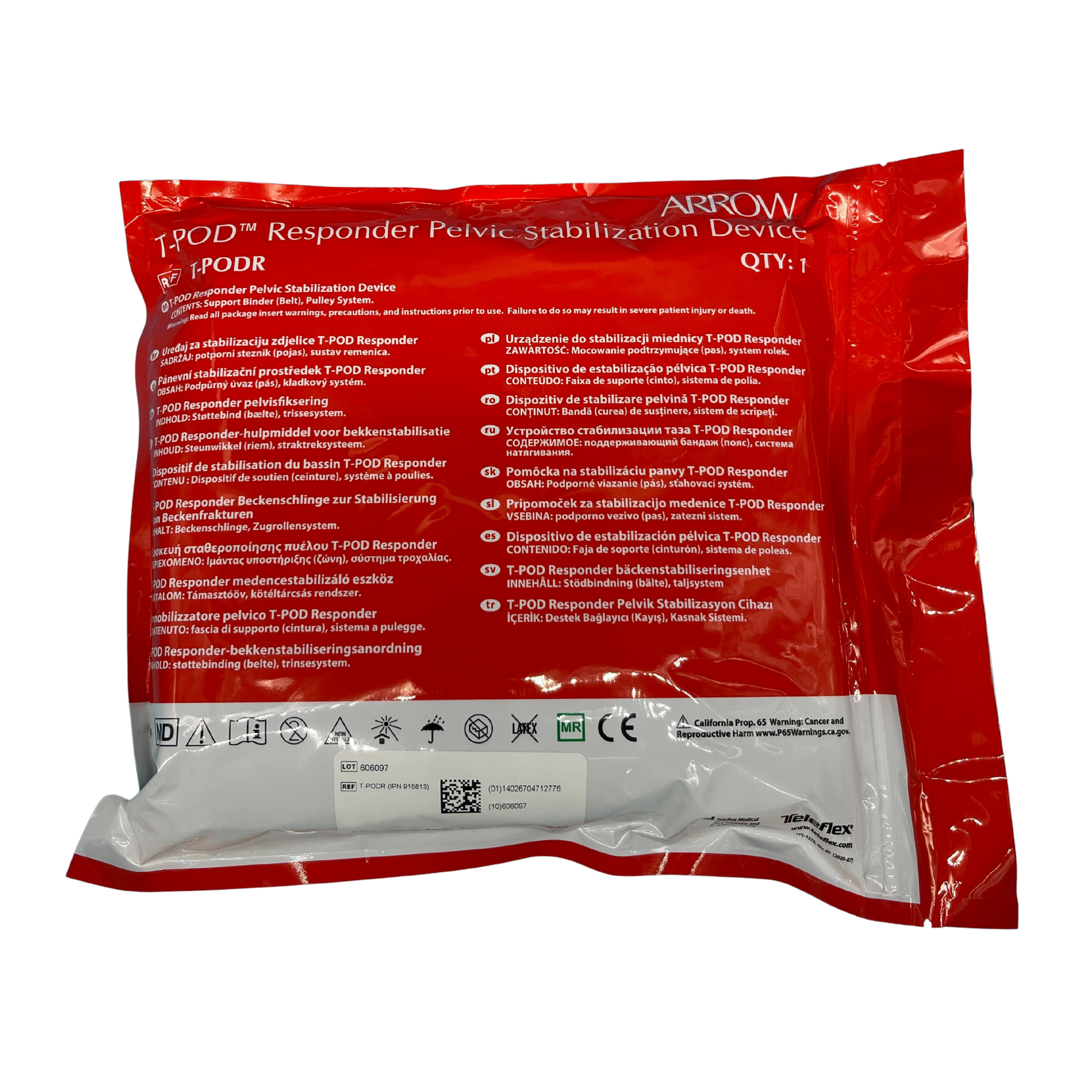 Arrow T-POD Responder Pelvic Stabilization Device, Each (T-PODR)