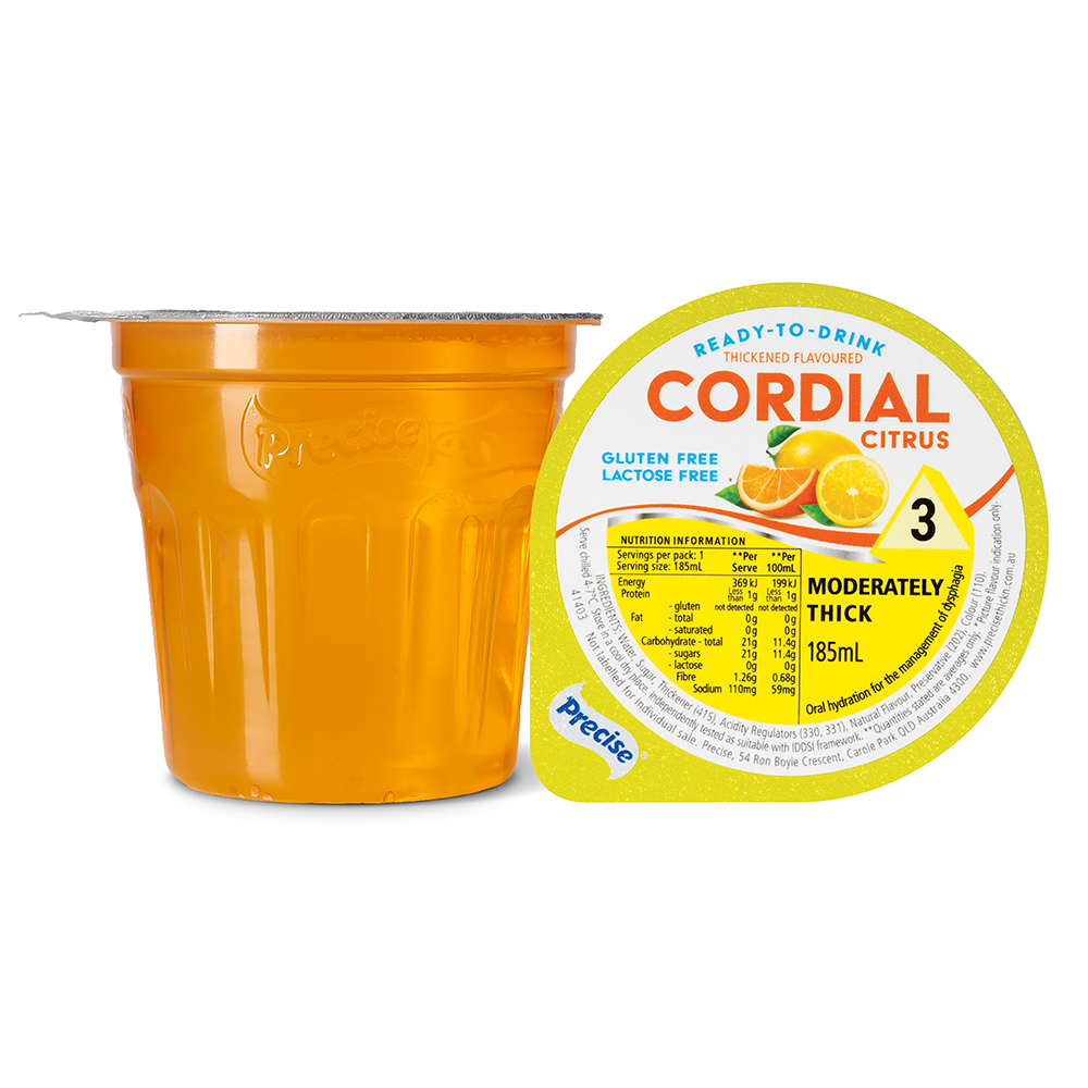Precise | Ready-To-Drink Citrus Cordial 185mL, Pack of 12 - All Type