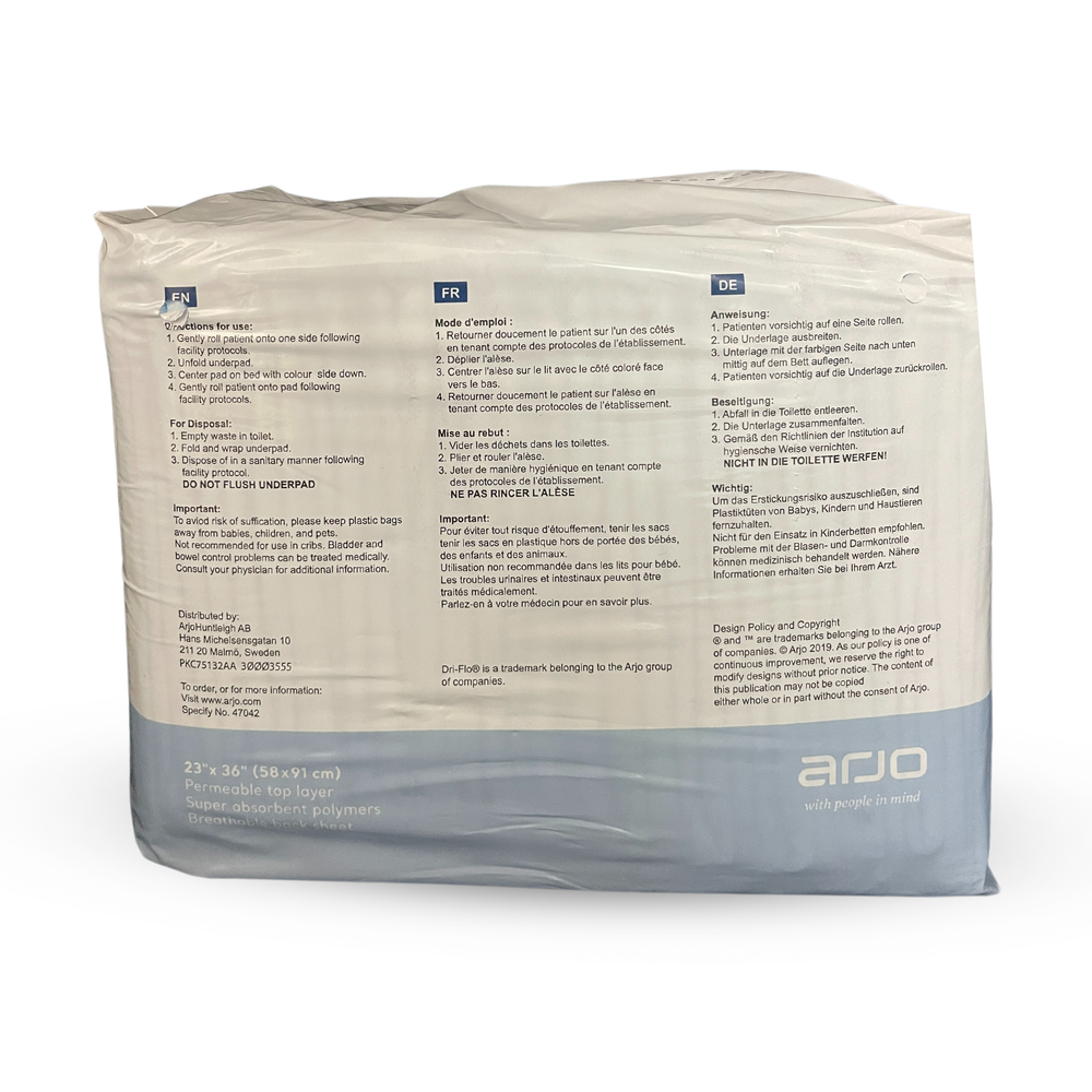Dri-Flo Underpad Air Permeable 58cm x 91cm (15002000)