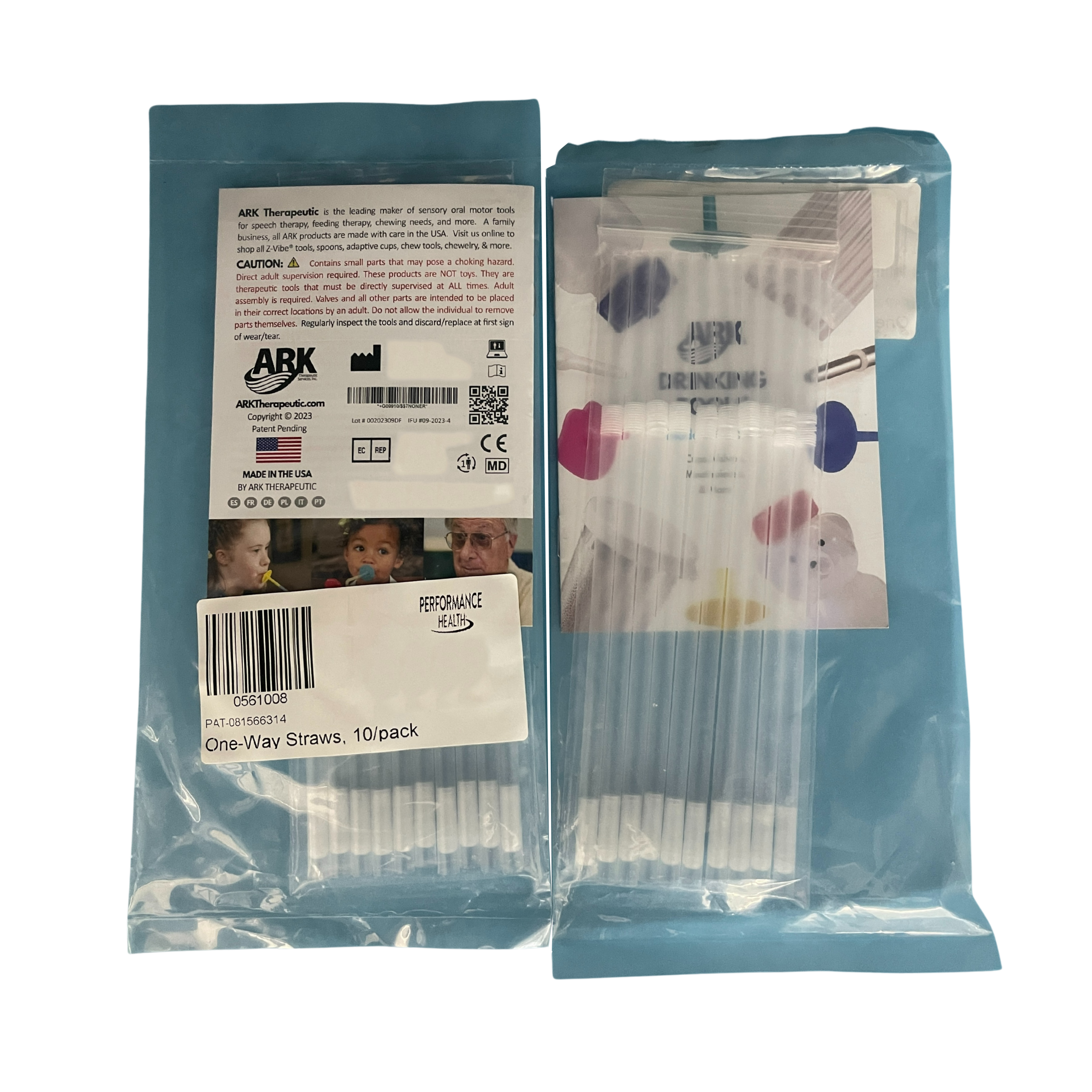 One-Way Straw (10pcs / Pack) - 10packs/ ctn