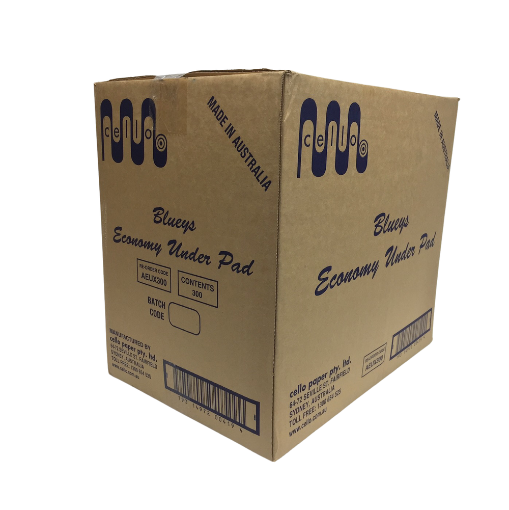 Cello | Blueys Economy Underpads 40x60cm AEUX300