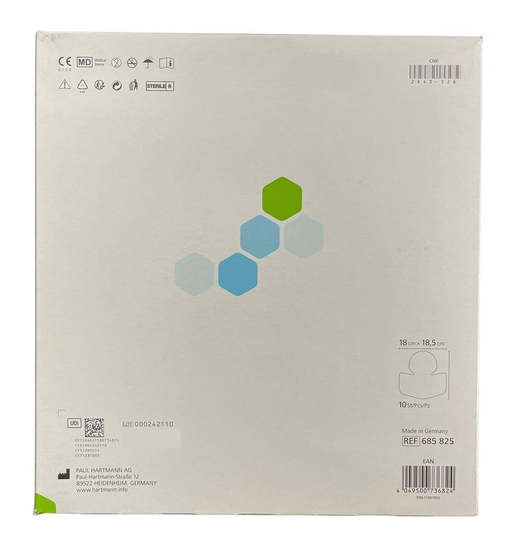 Hartmann HydroTac Concave 18.5 x 18.5cm Dressing (685825)