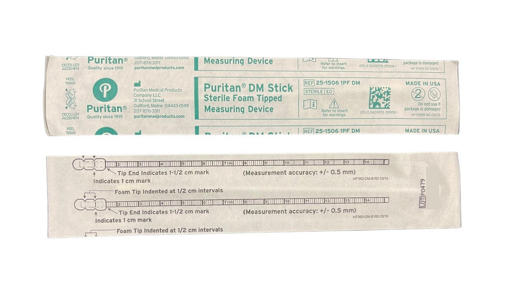 Puritan | DM Stick Wound Depth Stick Sterile 6" 2515061PFDM