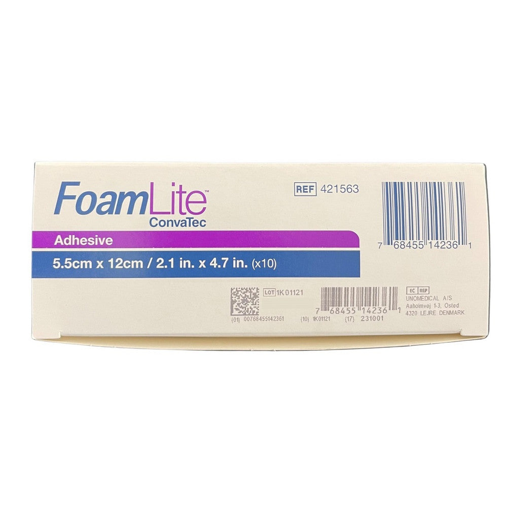 ConvaTec Foam Lite Adhesive 5.5cm X 12cm 421563