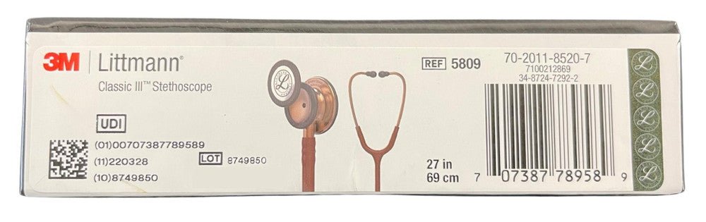 3M Littmann Classic III Monitoring Stethoscope Special Edition With Tube - All Colors