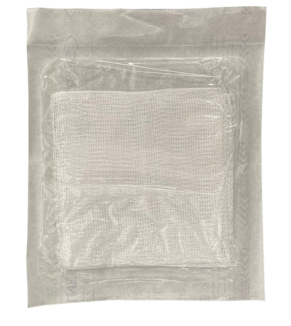 Gauze Swabs 8Ply 10 x 10cm Sterile, 2pcs/Pack (GSR2422)