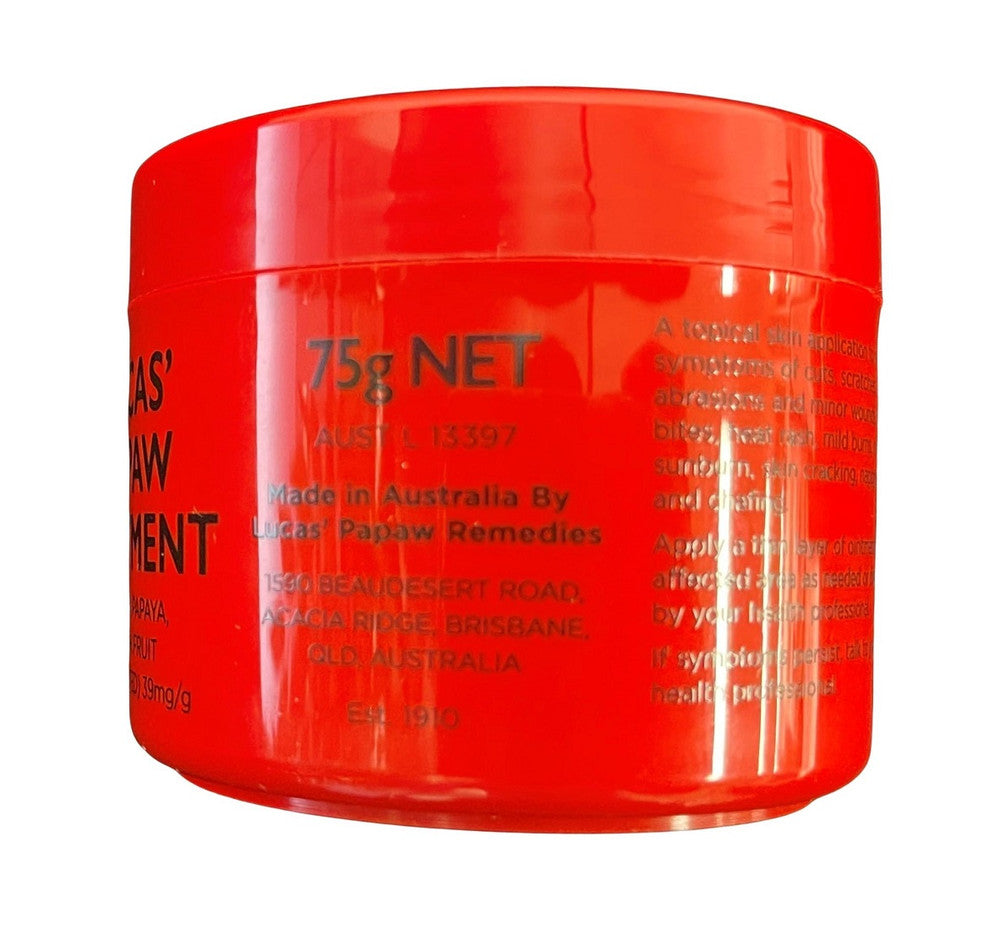 Lucas Papaw Ointment Jar 75g - Each