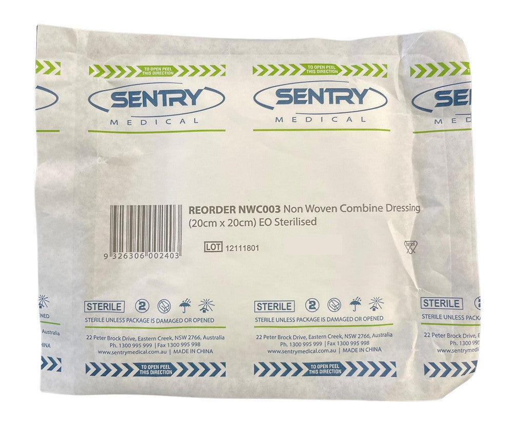Combine Dressing Non Woven 20 x 20cm, Each (NWC003)