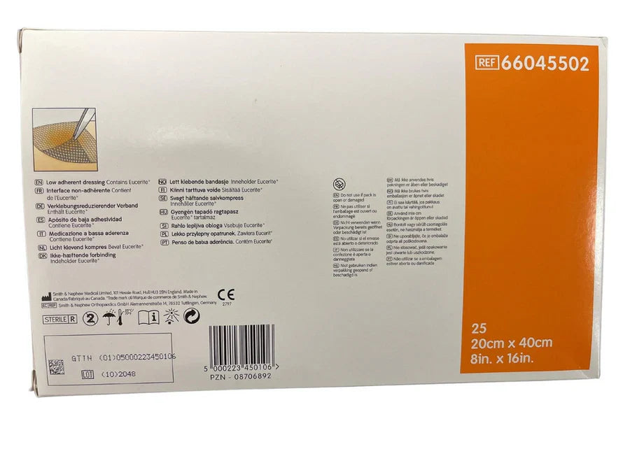Smith & Nephew Cuticerin Low-Adherent Gauze Dressing, Non Adhesive - All Sizes