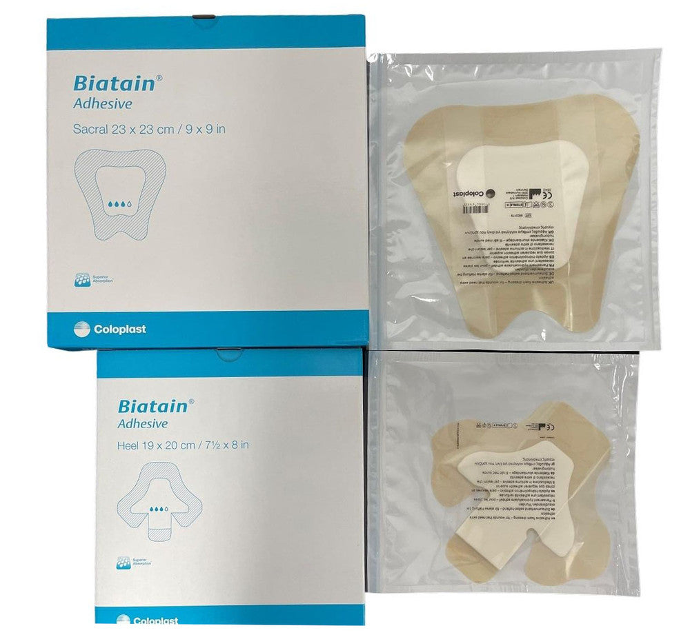 Coloplast Biatain Shaped Adhesive Foam Dressing - All Types