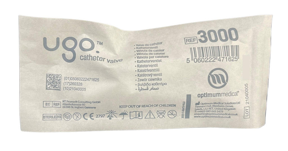 Ugo Catheter Valve - Box of 5