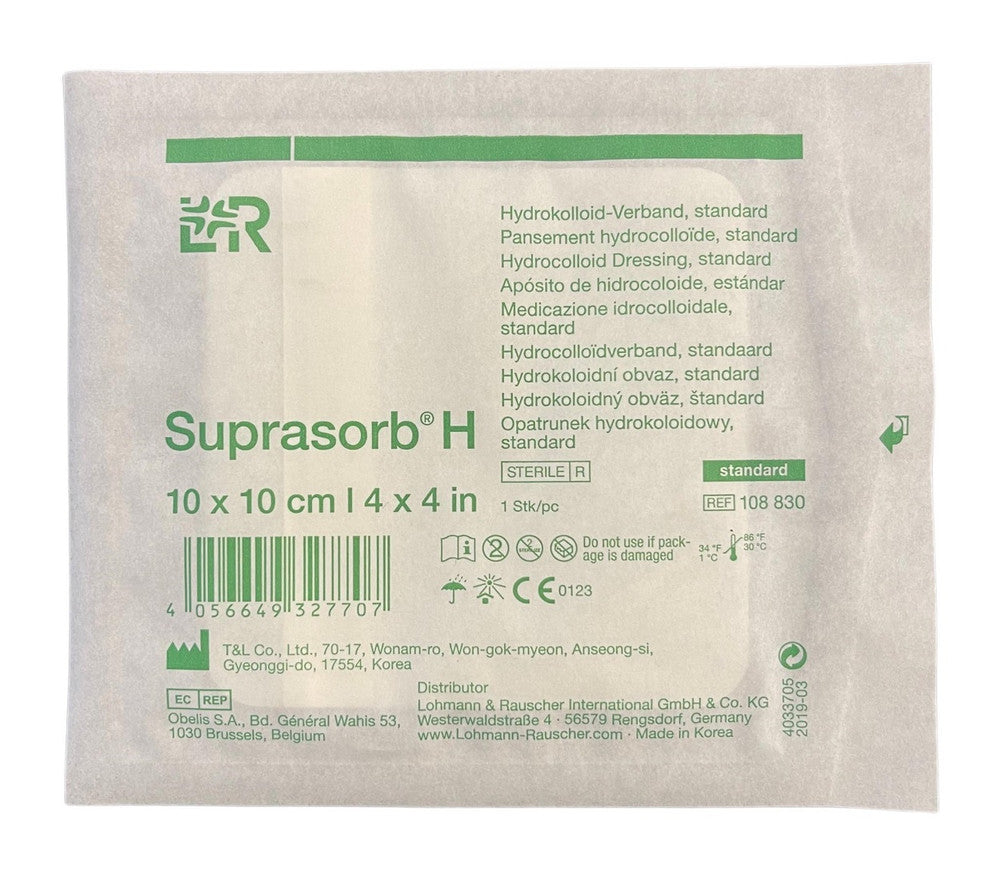 Suprasorb H Hydrocoll Std Dressing 10cm x 10cm (108830)