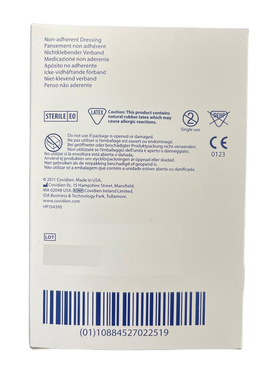 Covidien Telfa Dressing 2" X 3" (5.1 Cm X 7.6 Cm) Non Adhesive Sterile 1961 - Box of 100