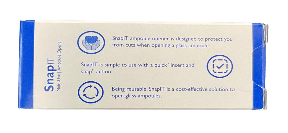 Qlicksmart Snapit Pocket Size Regular Ampoule Opener (SN-01R) - Each