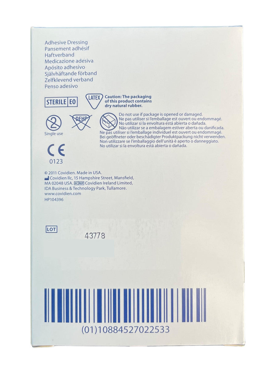 Covidien Telfa Dressing Pad With Adhesive Strip 7.5Cmx5Cm Adhesive Strip, 2400pcs/ Pack (6017)