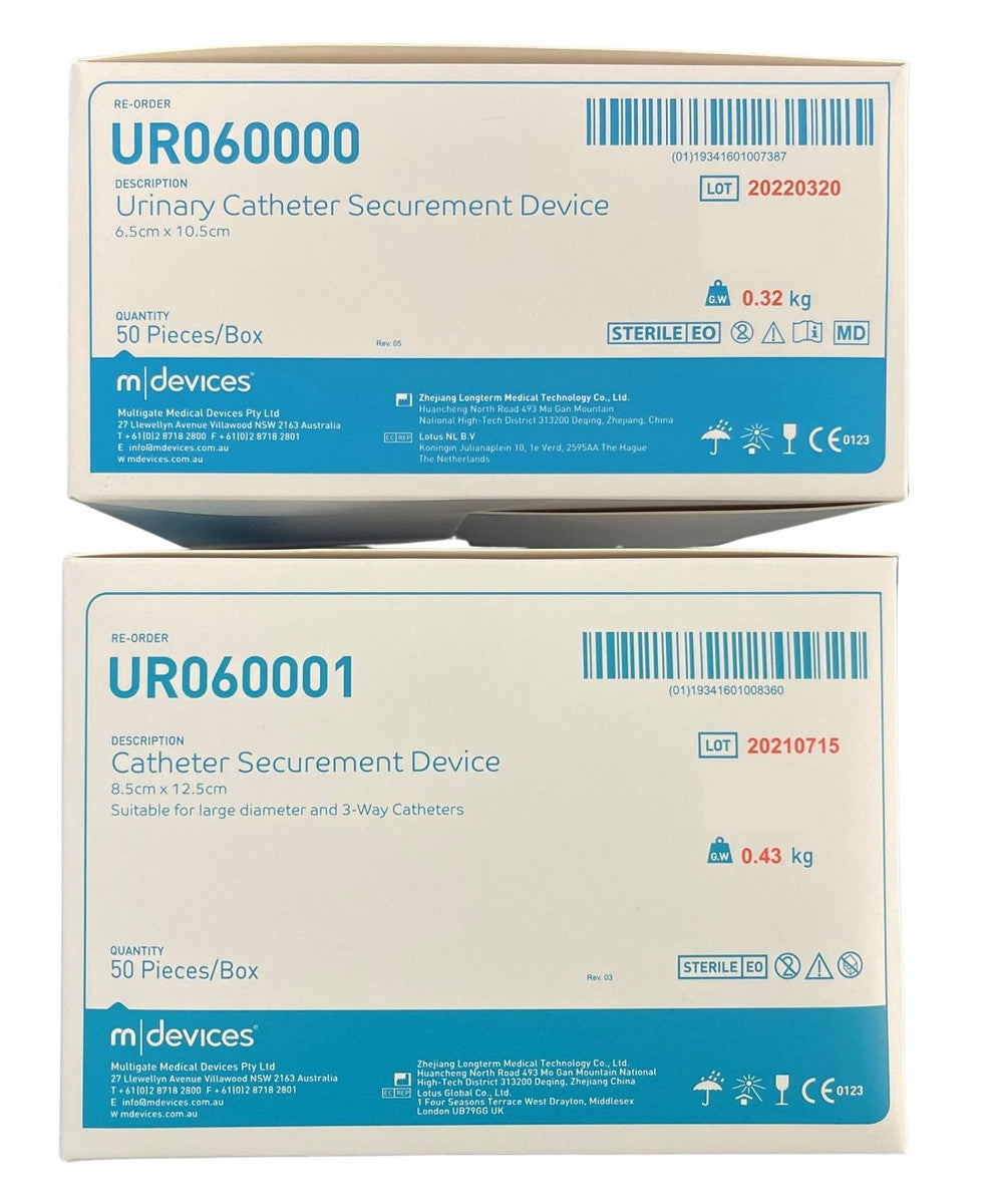 MDevices | Urinary Catheter Securement Device Sterile - All Sizes