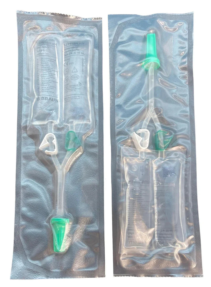 B.Braun | Uro-Tainer Twin Suby G 2 X 30mL Citric Acid 3.23% Twin Pack 9746609