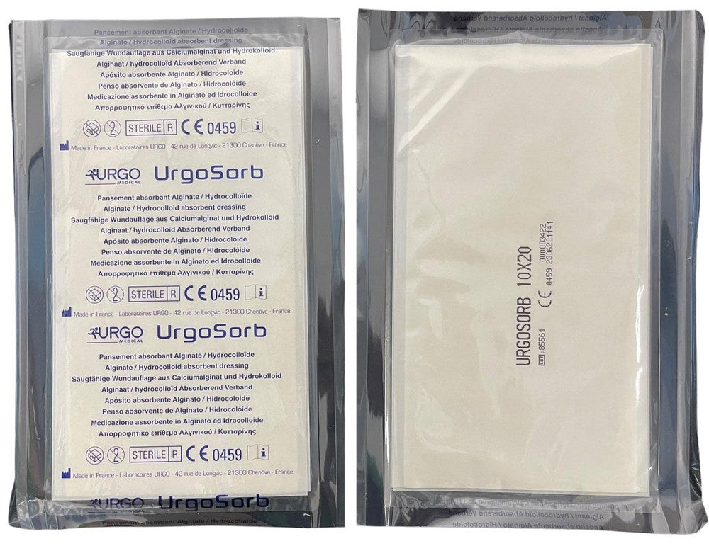 Urgosorb Alginate Wound Dressing 10X20cm 100368 - Pack of 16