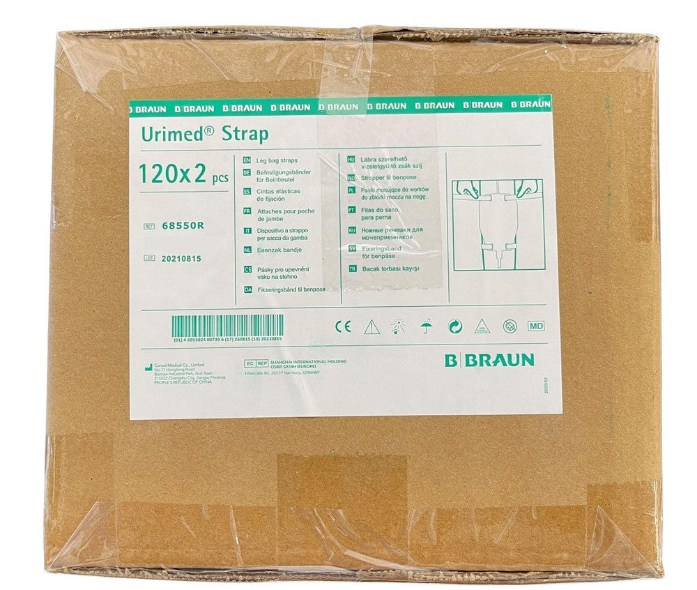 B. Braun Urimed Leg Bag Straps 2.5cm x 57.5cm (68550R)