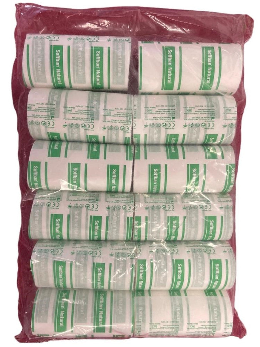 Soffban Natural Orthopaedic Padding Undercast Bandage - All Sizes