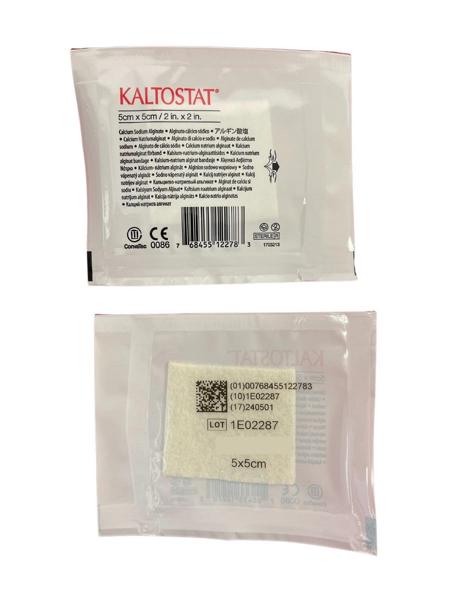 ConvaTec Kaltostat Dressing 5Cmx5Cm 168210 - Box of 10