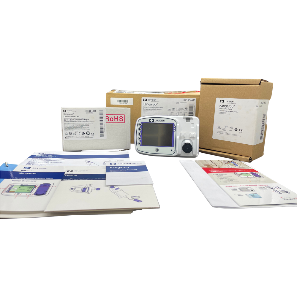 Kangaroo Connect Enteral Feeding Pump with Pole Clamp (584400)