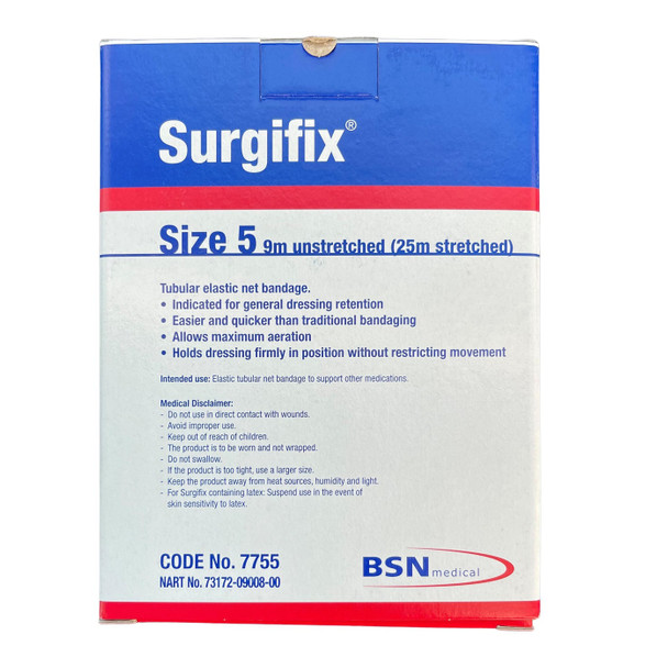 BSN Surgifix Tubular Elastic Net Bandage Unstretched - All Sizes ...