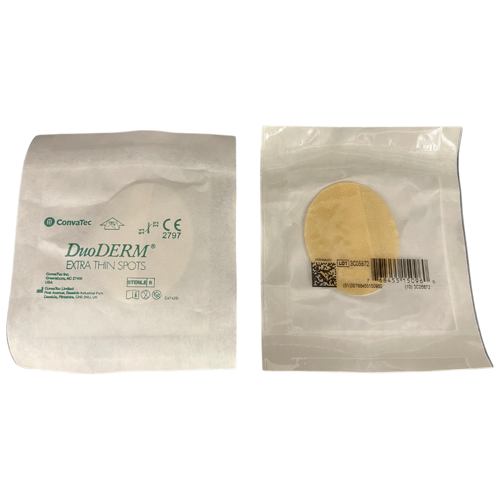 ConvaTec | Duoderm Thin Spot Oval Dressing Extra 40mm 4.4cm x 3.8cm (651045)