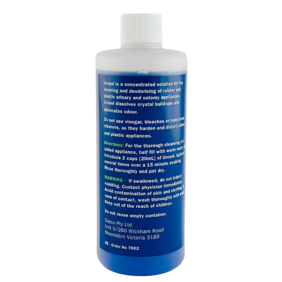 Sayco | Urosol Detergent 500mL 7002