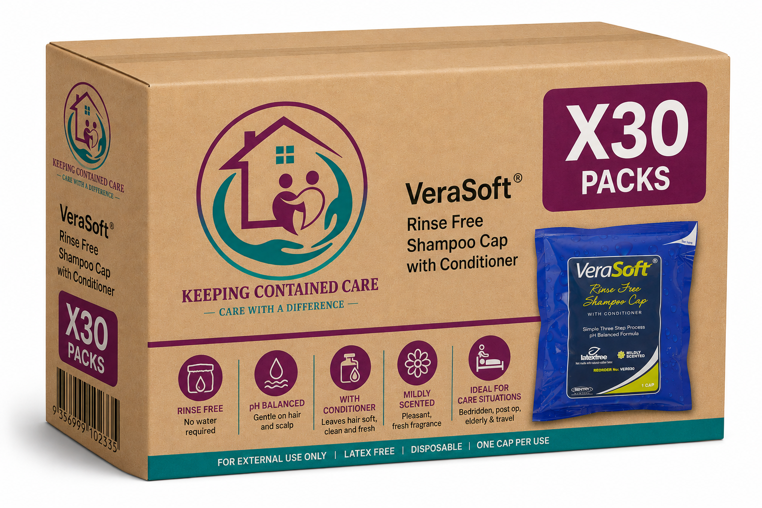 Sentry Medical | Verasoft Shampoo Cap 1Pc VER030