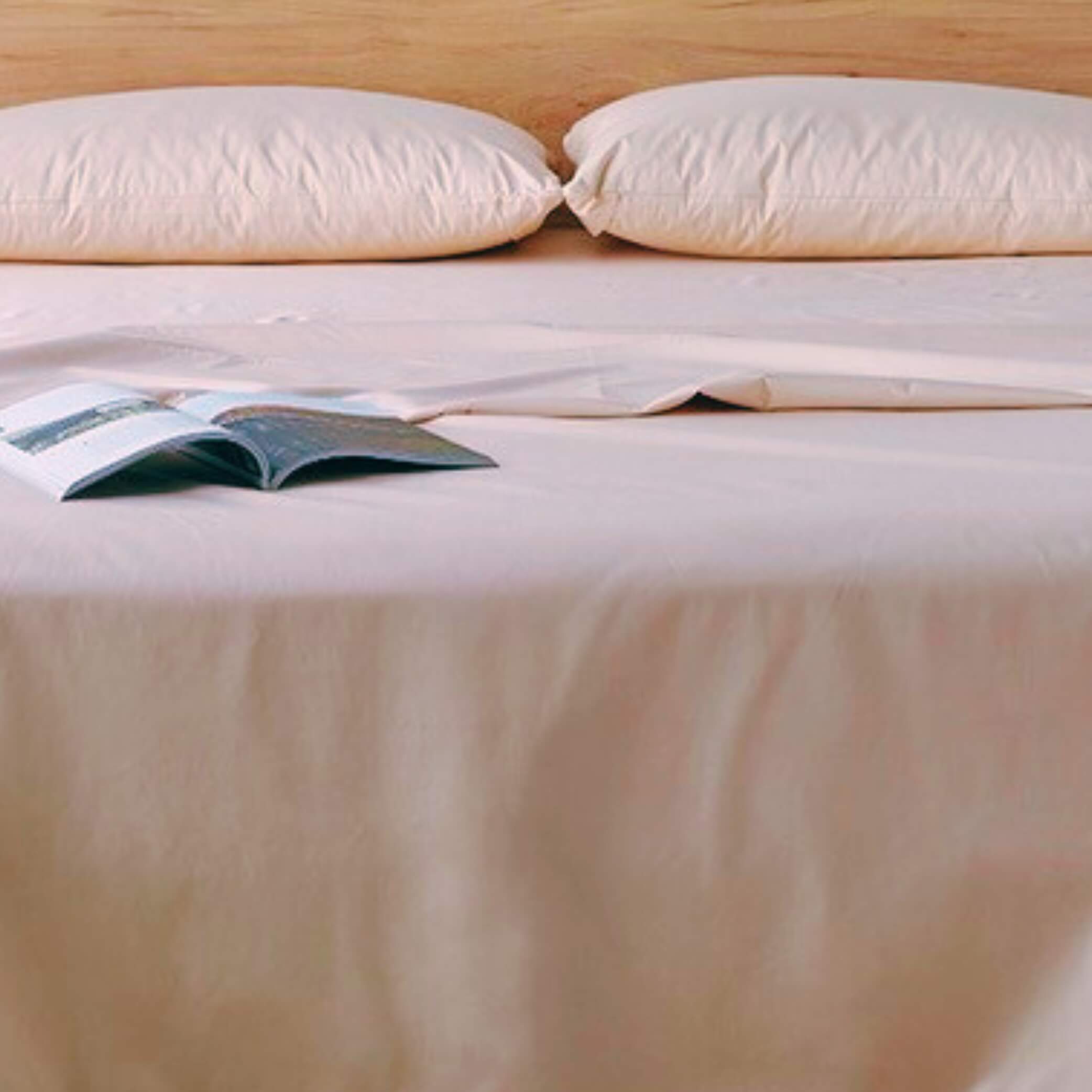 Waterproof Bamboo Sheet Set in Sand