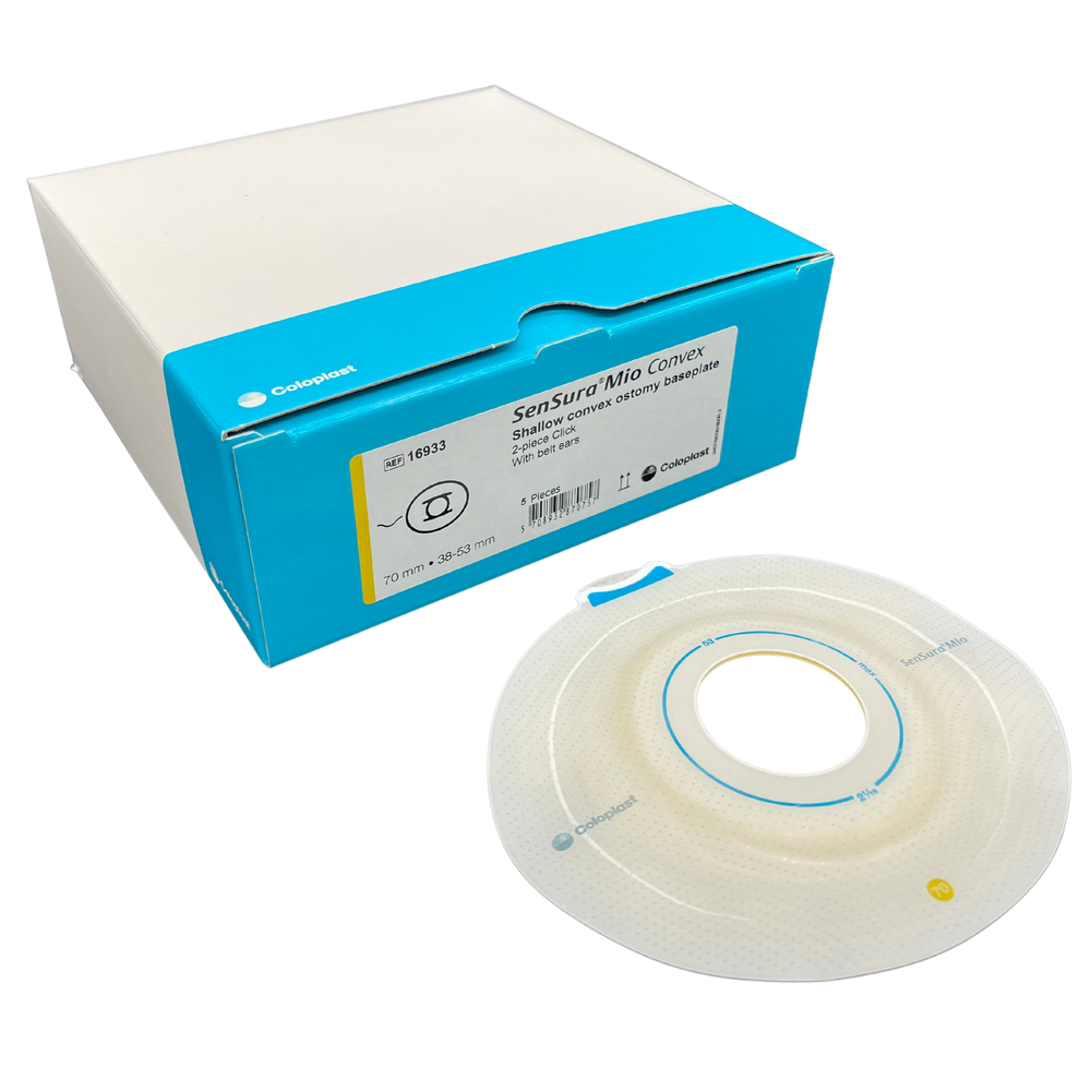 Coloplast Sensura Mio Click Base Plate Shallow Convexity - All Types
