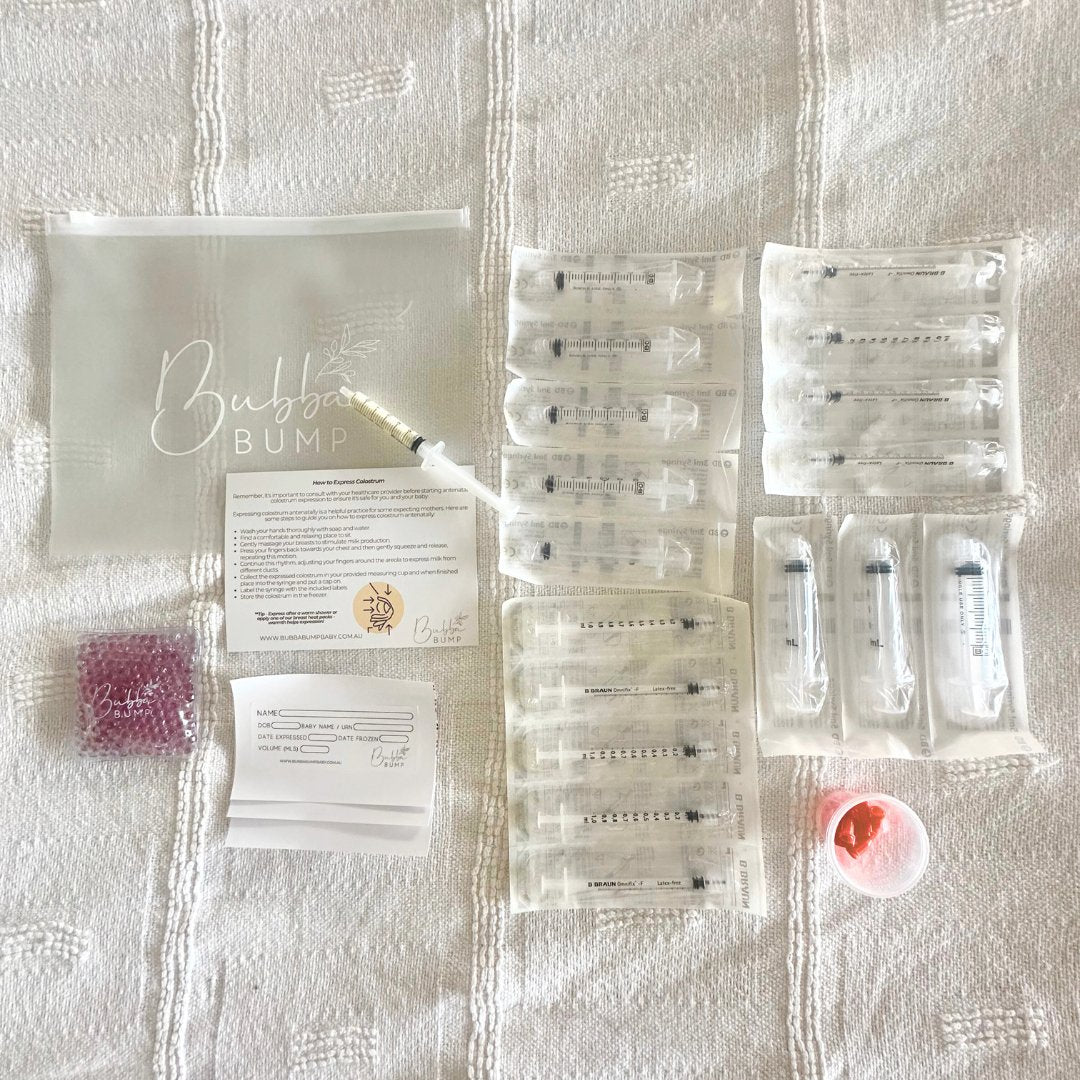 Antenatal Colostrum Collecting Kit | Essential Breastfeeding Supplies - Bubba Bump