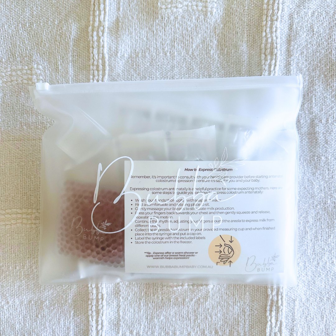 Antenatal Colostrum Collecting Kit | Essential Breastfeeding Supplies - Bubba Bump
