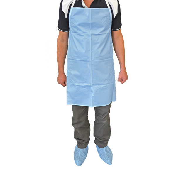 Reusable Heavy Duty PVC Apron Light Blue, Each - All Types – KEEPING ...