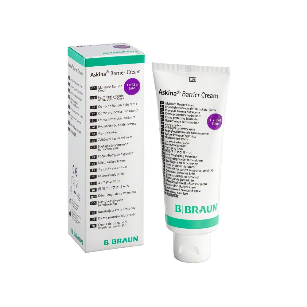 B Braun Askina Barrier Cream Protectant And Moisture Barrier 92g Box b-braun-askina-barrier-cream-protectant-and-moisture-barrier-92g-box
