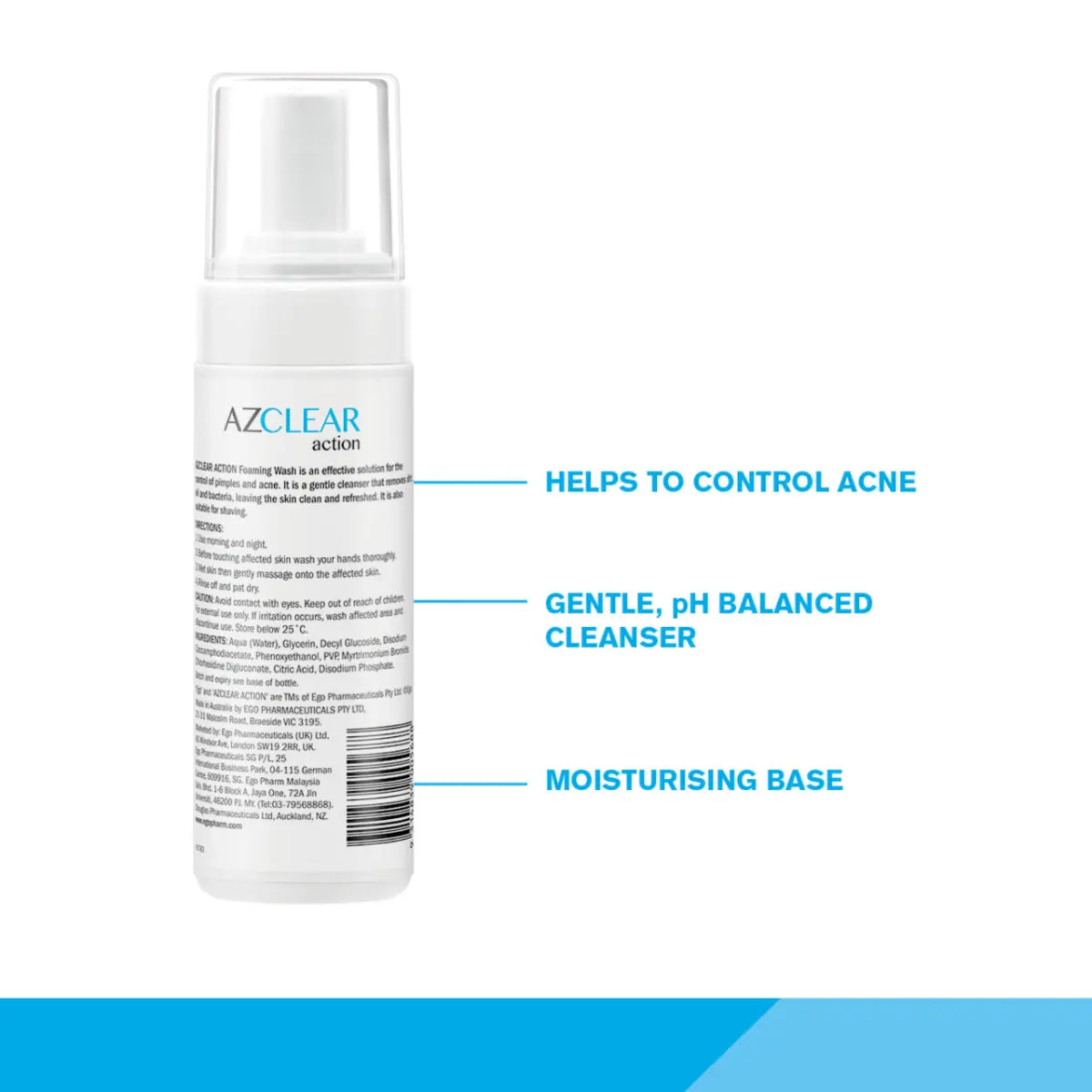 Ego Azclear Action Foaming Wash (11682)