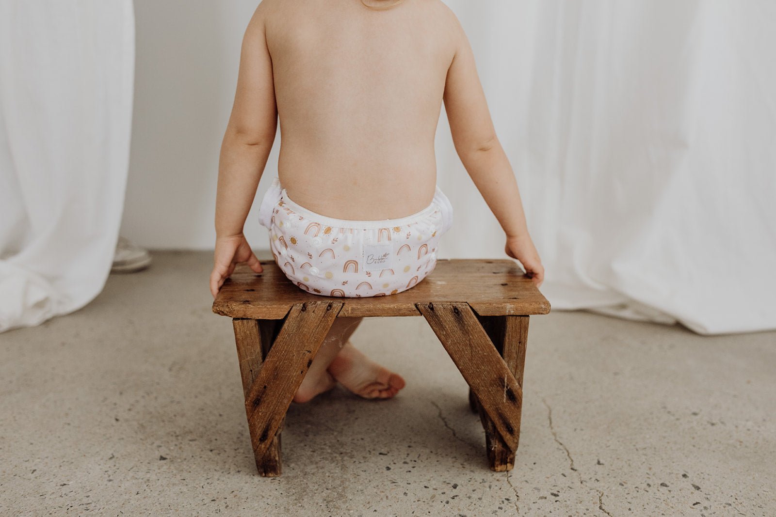 Baby Swim Nappy - Rainbow - Bubba Bump
