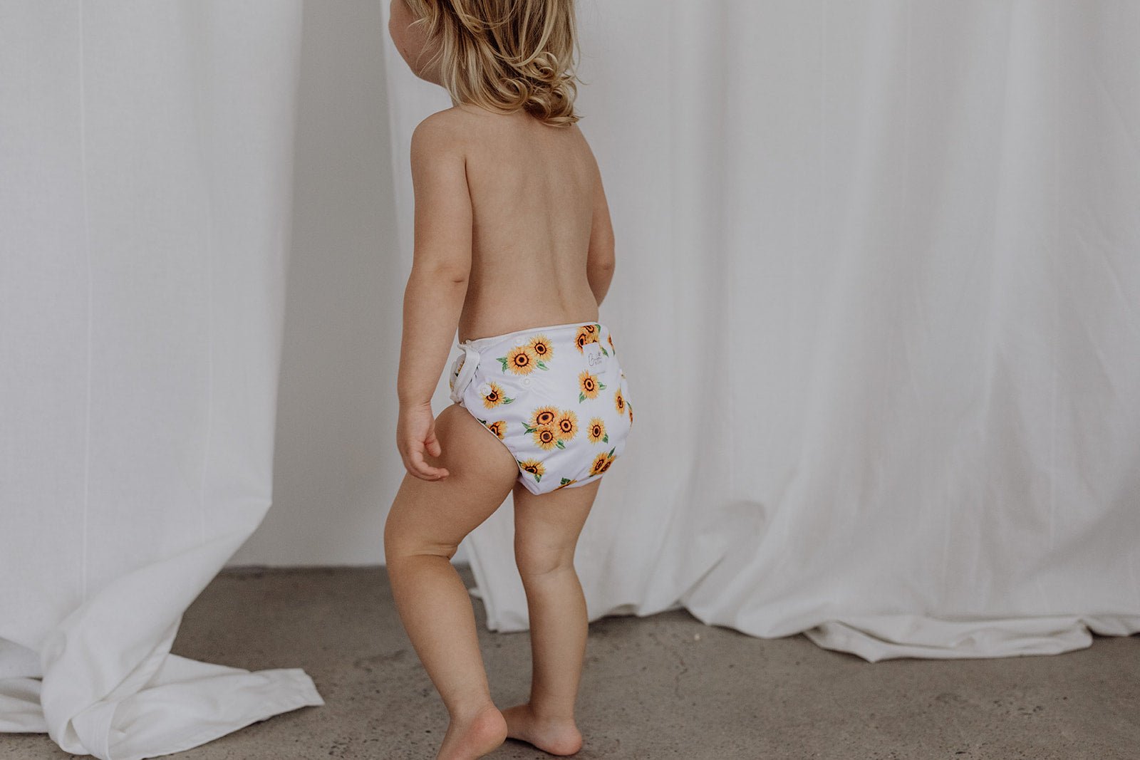 Baby Swim Nappy - Sunflower - Bubba Bump