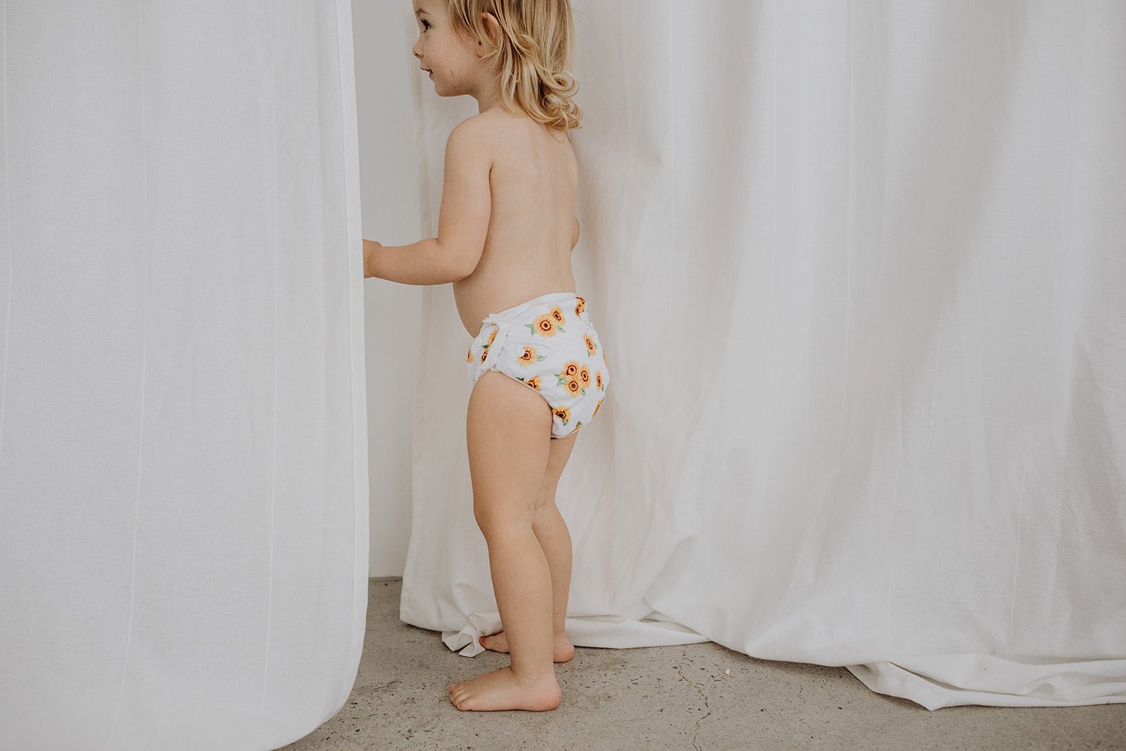 Baby Swim Nappy - Sunflower - Bubba Bump