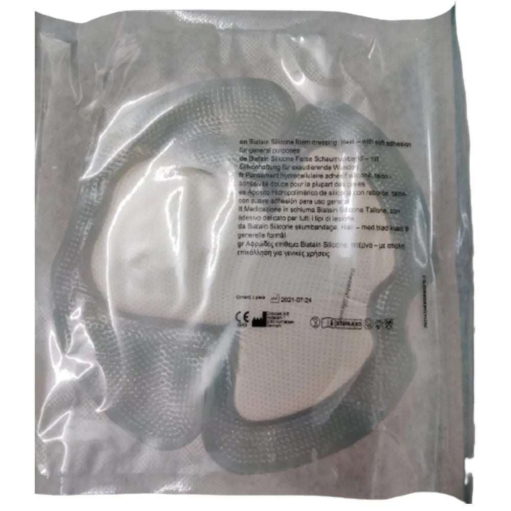 Coloplast Biatain Heel Silicone Foam Dressing, 18cm x 18cm - 33406