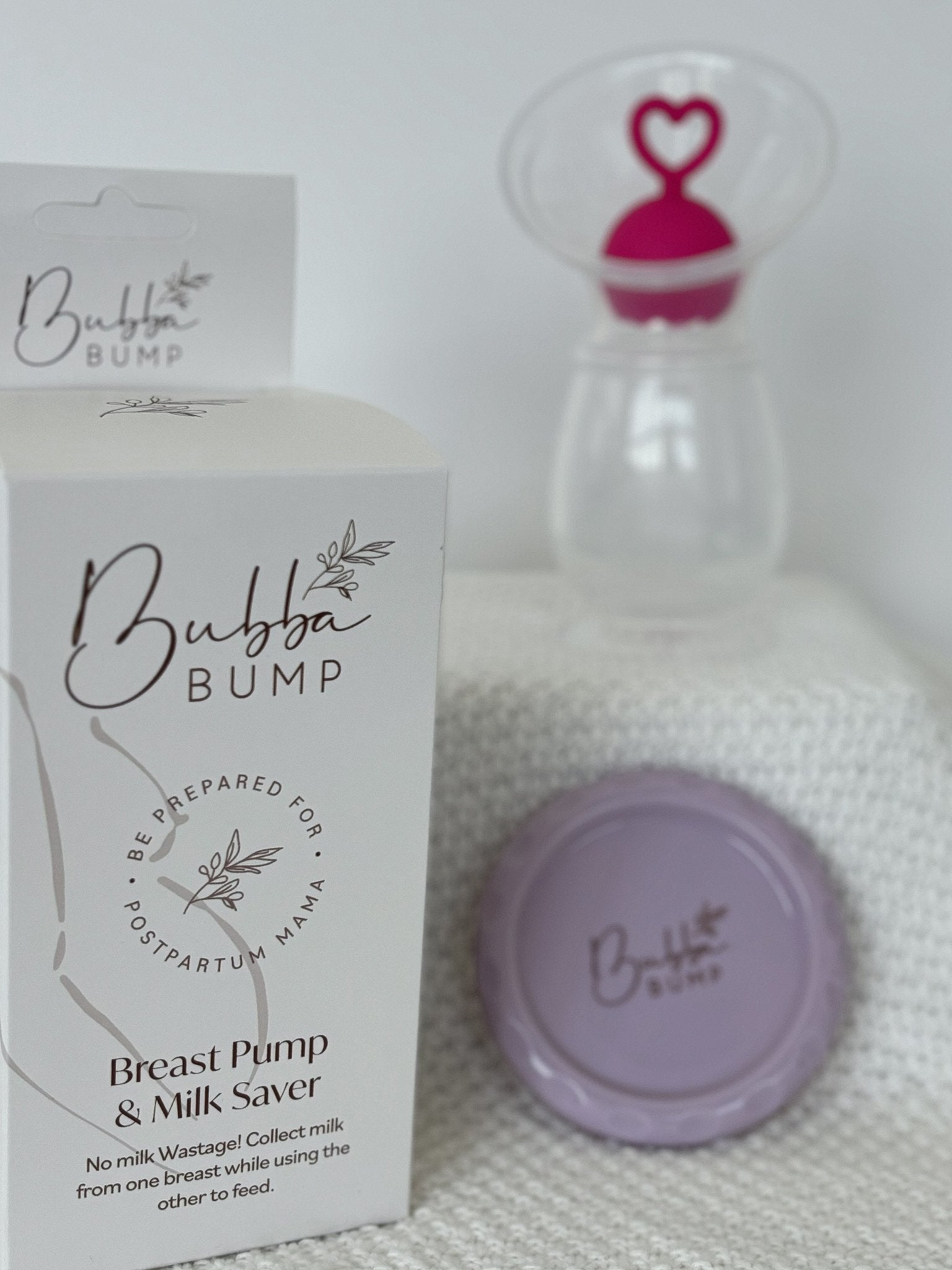 Breast Pump/ Milk Saver - Bubba Bump