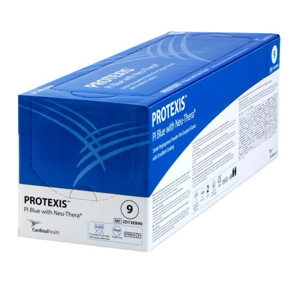 Protexis PI Blue with Neu-Thera Surgical Gloves - All Sizes