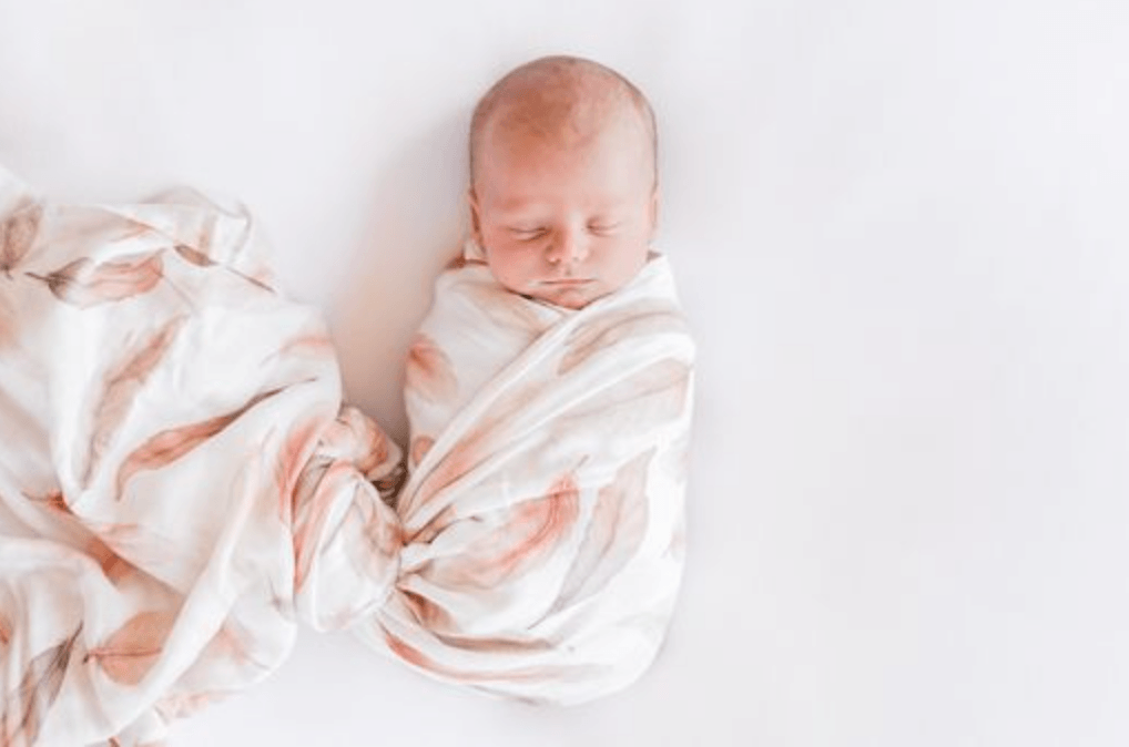 Feather Bamboo Muslin Wrap - Bubba Bump