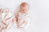 Feather Bamboo Muslin Wrap - Bubba Bump