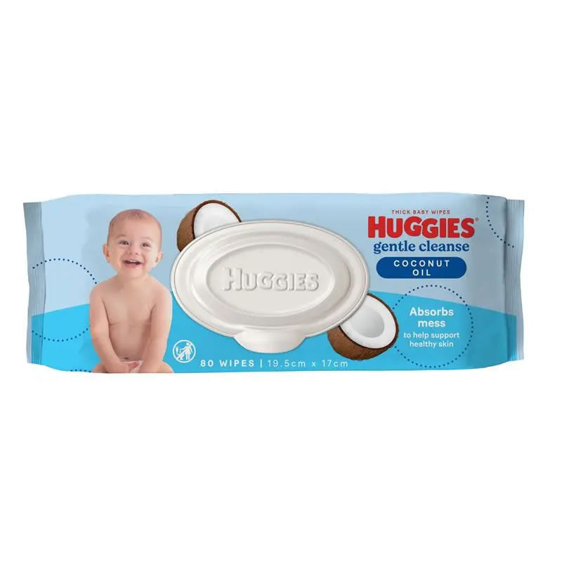 Huggies | Coconut Scented Wipes 80 wipes Pack 92790