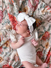Secret Garden Bamboo Muslin Wrap - Bubba Bump