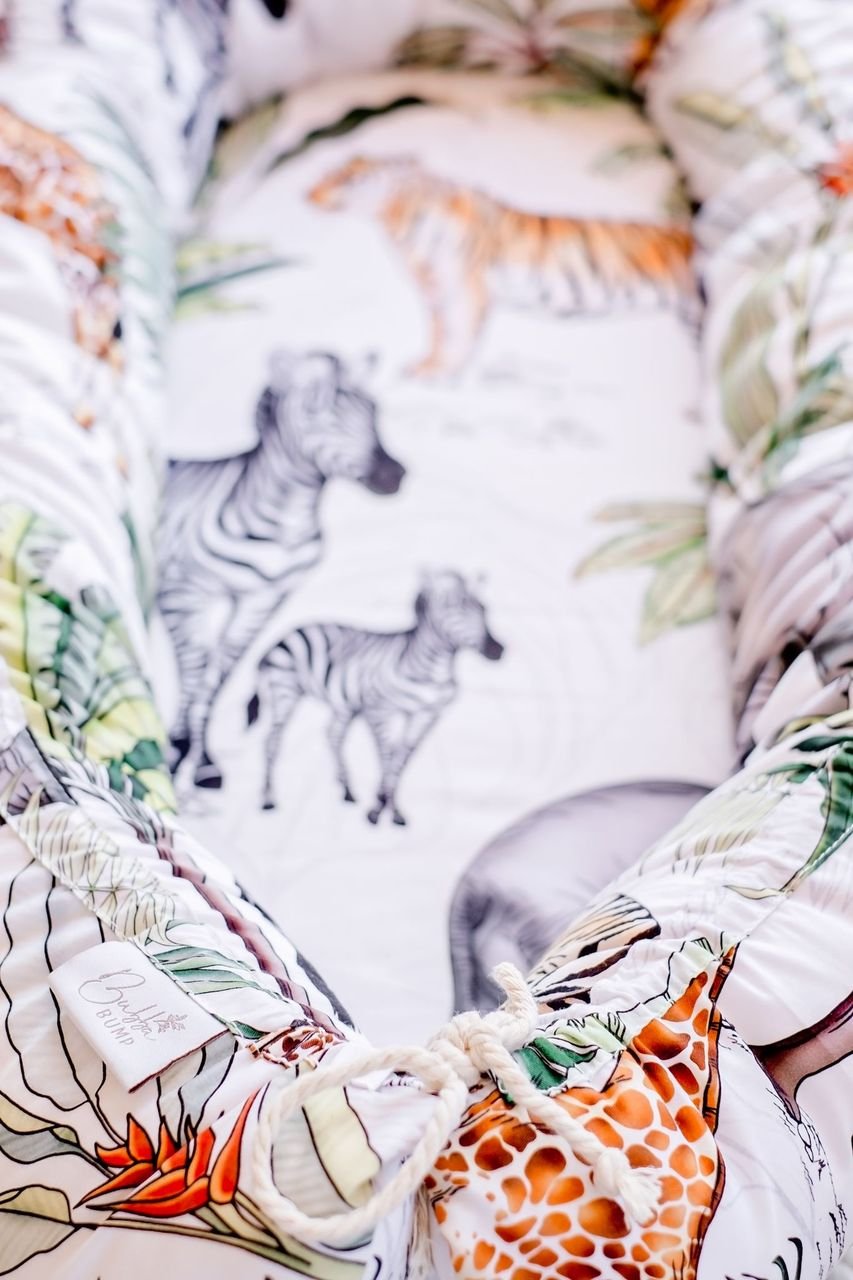 Safari Organic Baby Lounge - Bubba Bump