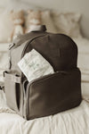 Slate Backpack Change Bag - Bubba Bump